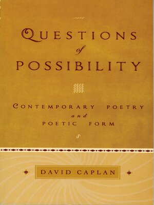 cover image of Questions of Possibility